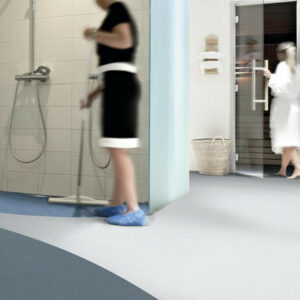 Forbo Safestep Aqua tekercses, higiéniai PVC burkolat