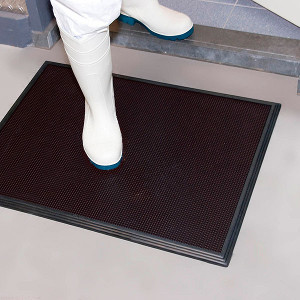 Sani-Trax fertőtlenítő folyadékos, higiéniai szennyfogó szőnyeg