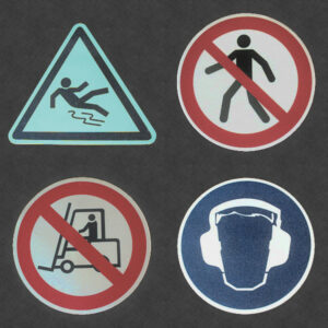 Alternative view of ClearSafe R13 sötétben világító padlójelek