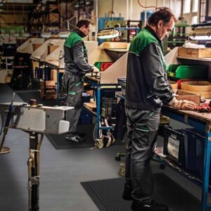 Skystep TM 455 gumi modulszőnyeg száraz ipari környezetbe